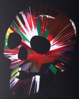Damien Hirst SKULL Spin Painting - Sold for $2,176 on 02-21-2026 (Lot 164).jpg